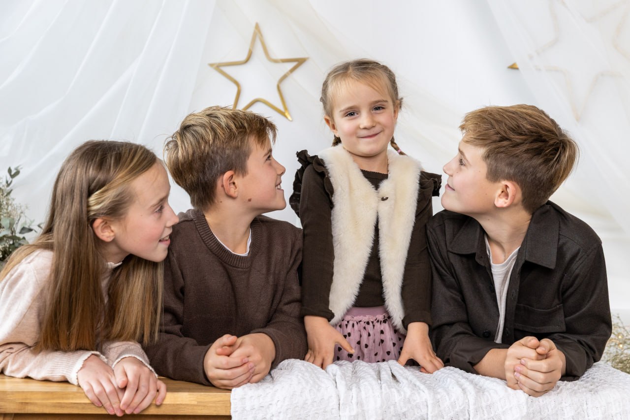 Weihnachtsfoto im Baby-Memories-Studio